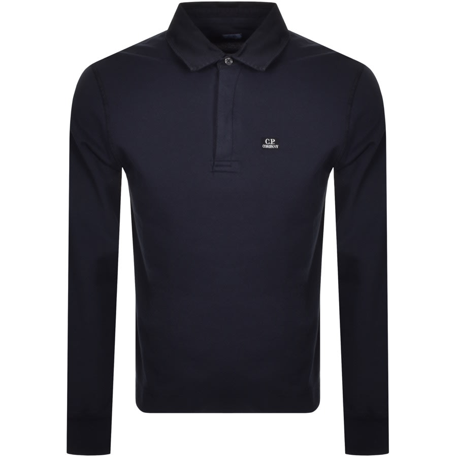 Alternative Image for ProductCP Company Logo Polo T Shirt Navy1